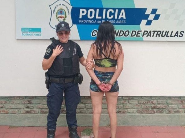 Provoc� disturbios en un Caps y termin� detenida